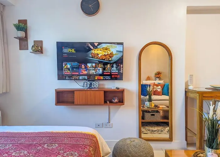 Bright & Stylish In Commonwealth, Up Diliman Apartamento